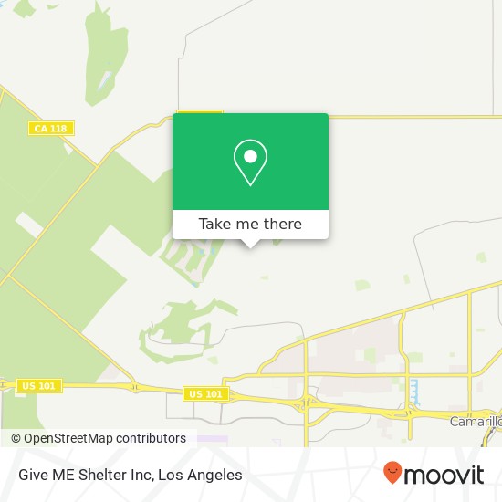 Give ME Shelter Inc map