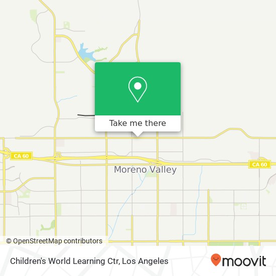 Children's World Learning Ctr map