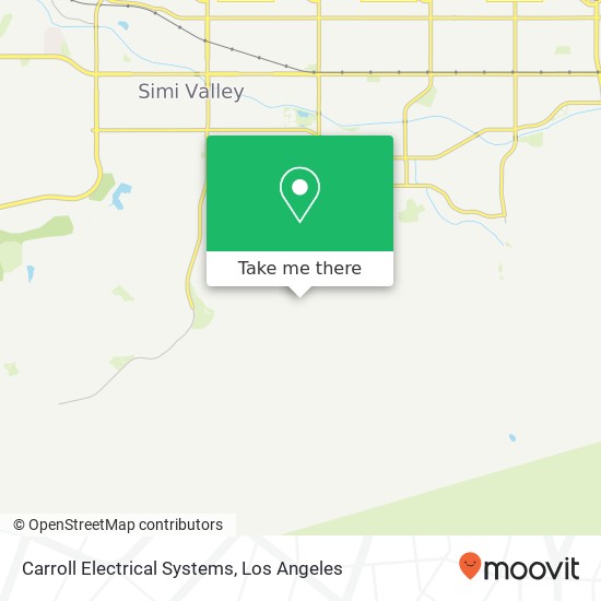 Mapa de Carroll Electrical Systems