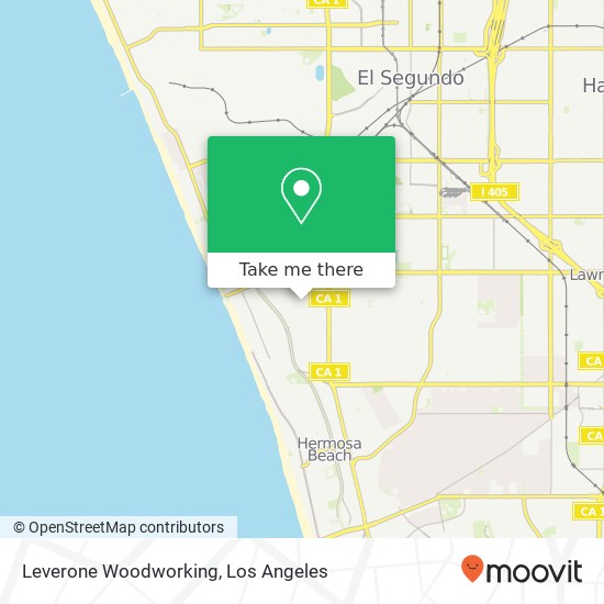 Leverone Woodworking map