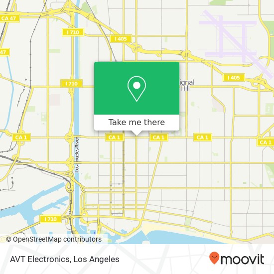 AVT Electronics map