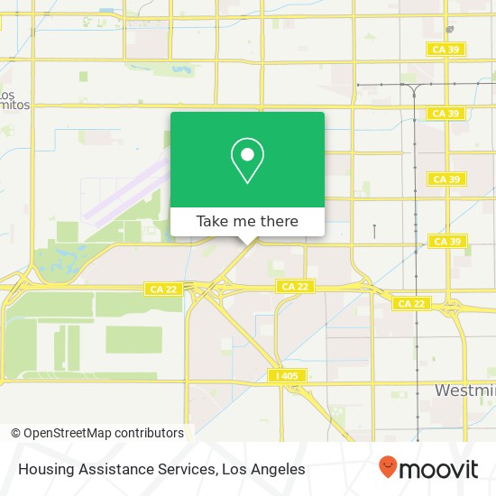 Housing Assistance Services map