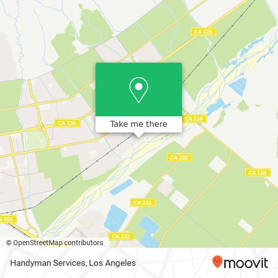 Handyman Services map
