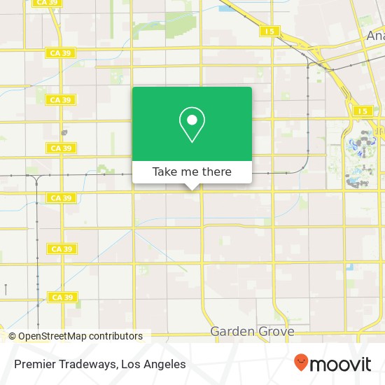 Mapa de Premier Tradeways