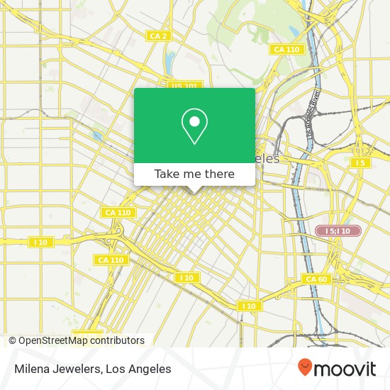 Milena Jewelers map