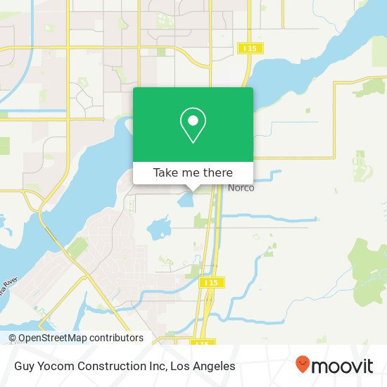 Mapa de Guy Yocom Construction Inc