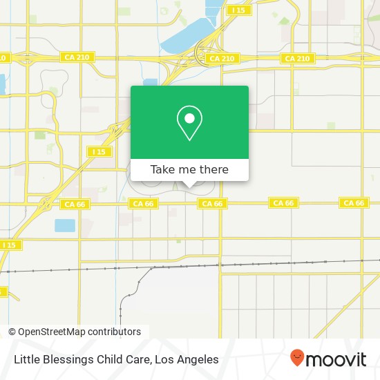Little Blessings Child Care map
