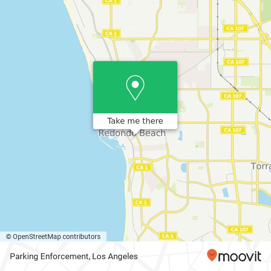 Parking Enforcement map
