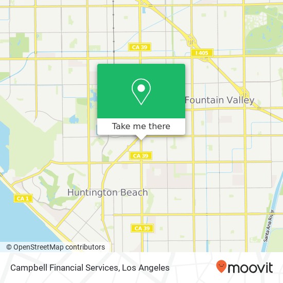 Campbell Financial Services map