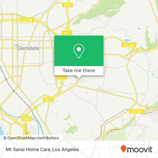 Mt Sanai Home Care map