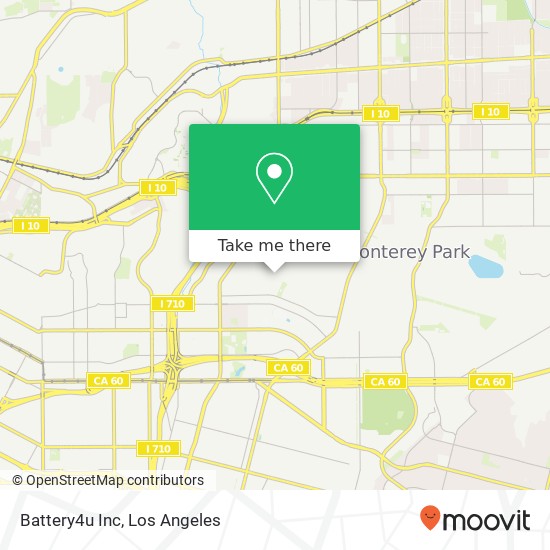 Battery4u Inc map