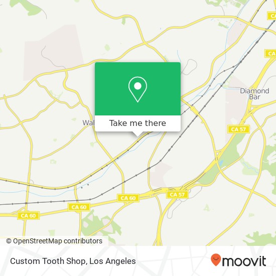 Mapa de Custom Tooth Shop