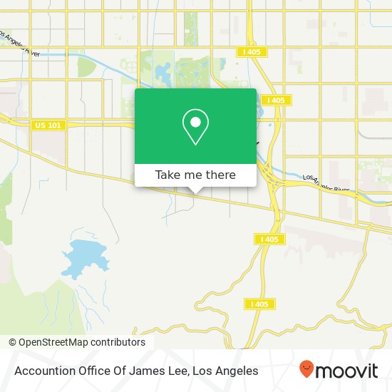 Accountion Office Of James Lee map