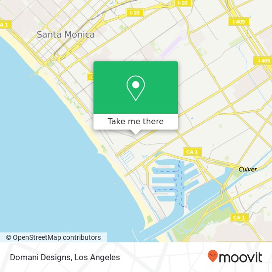 Domani Designs map