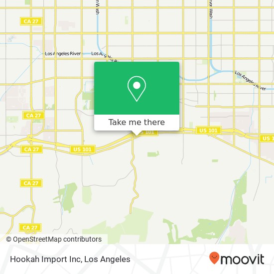 Hookah Import Inc map