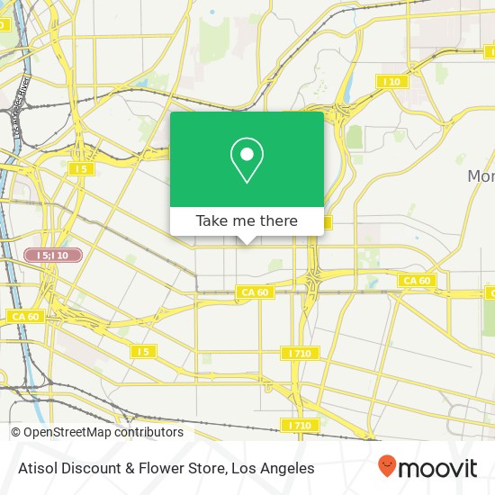 Atisol Discount & Flower Store map