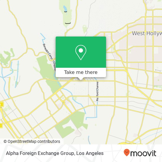Alpha Foreign Exchange Group map