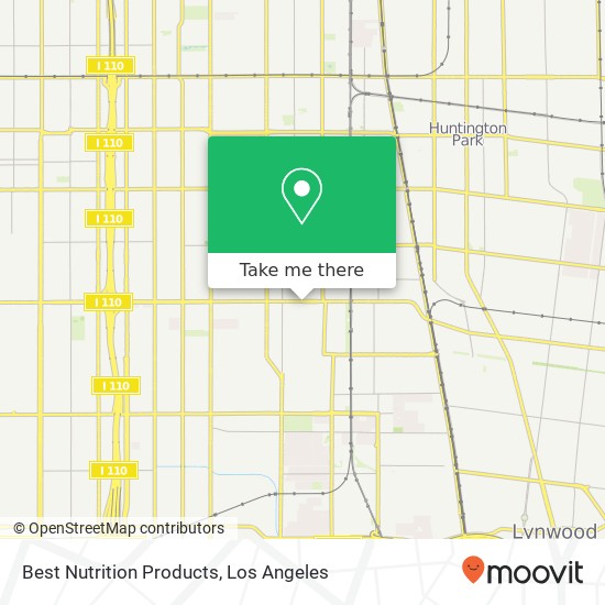 Mapa de Best Nutrition Products