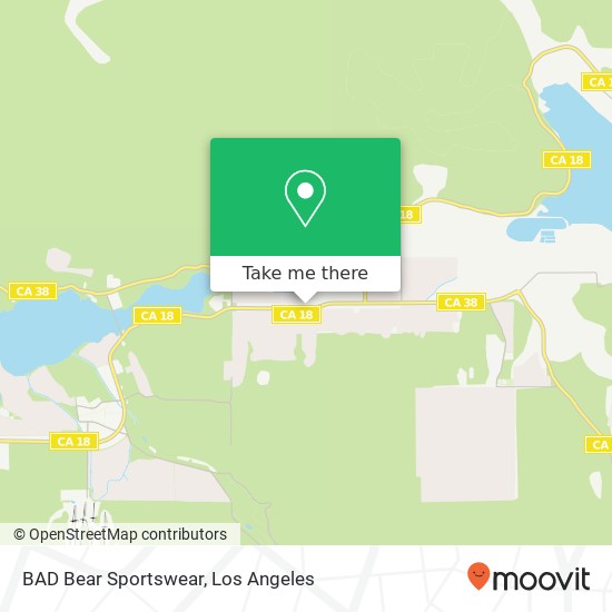 BAD Bear Sportswear map