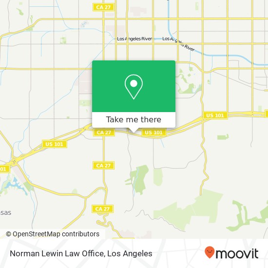 Norman Lewin Law Office map
