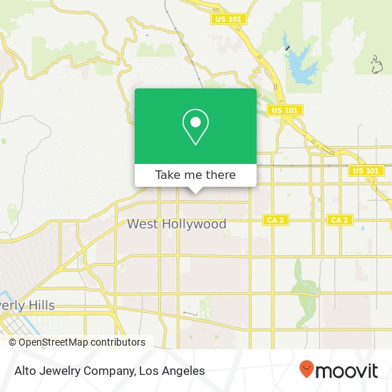 Alto Jewelry Company map