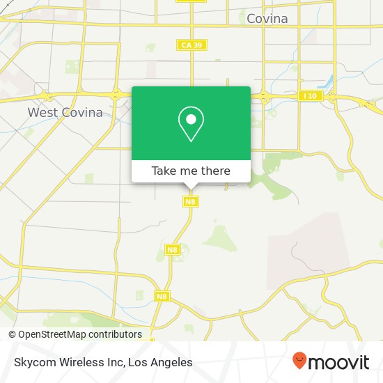Skycom Wireless Inc map