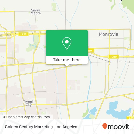 Golden Century Marketing map