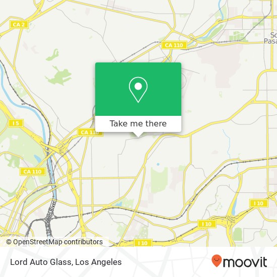 Lord Auto Glass map