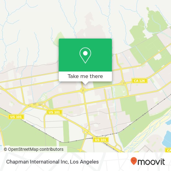 Chapman International Inc map