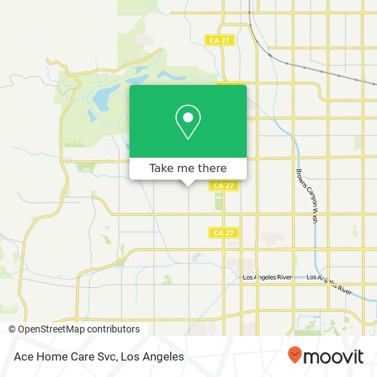 Ace Home Care Svc map