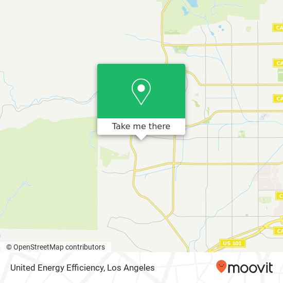 Mapa de United Energy Efficiency