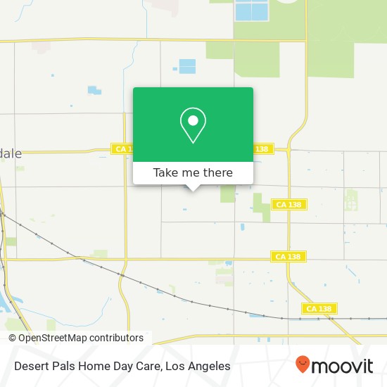 Desert Pals Home Day Care map