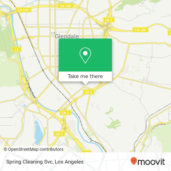 Spring Cleaning Svc map