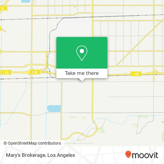 Mary's Brokerage map