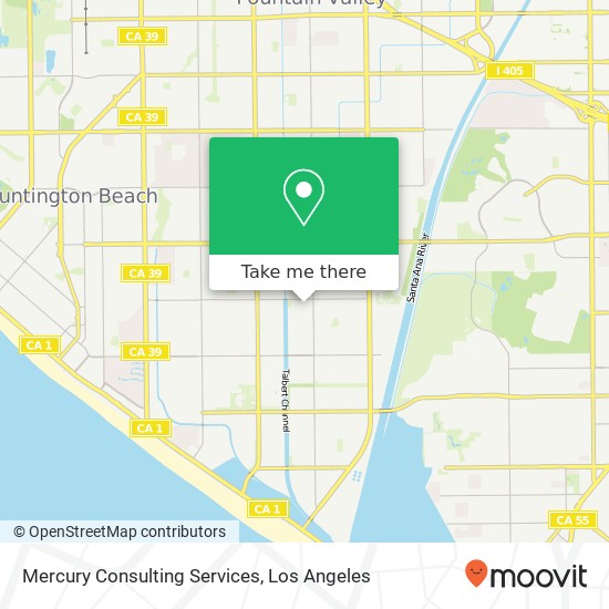 Mercury Consulting Services map
