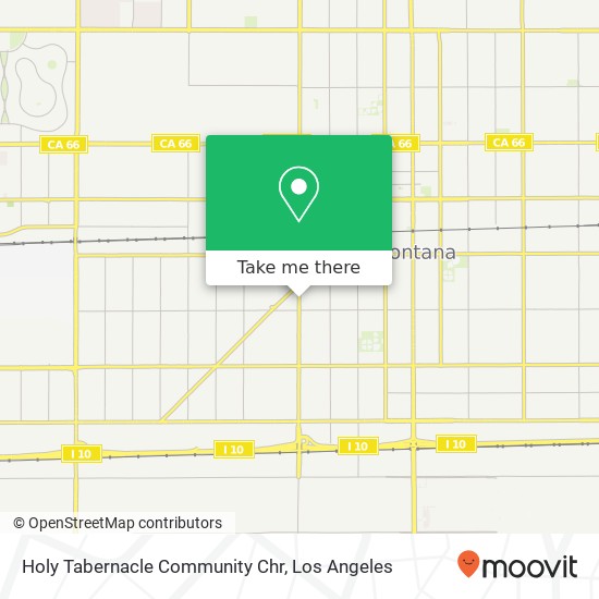 Mapa de Holy Tabernacle Community Chr