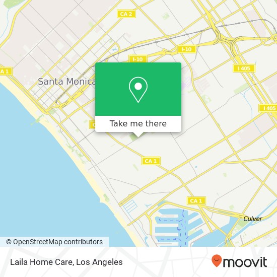 Laila Home Care map