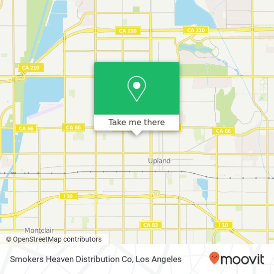 Smokers Heaven Distribution Co map