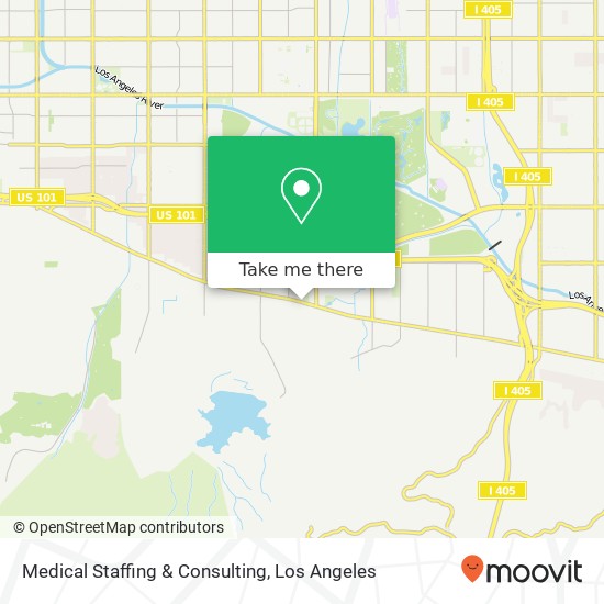 Medical Staffing & Consulting map