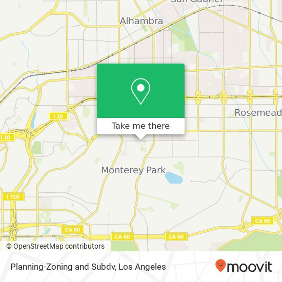 Planning-Zoning and Subdv map