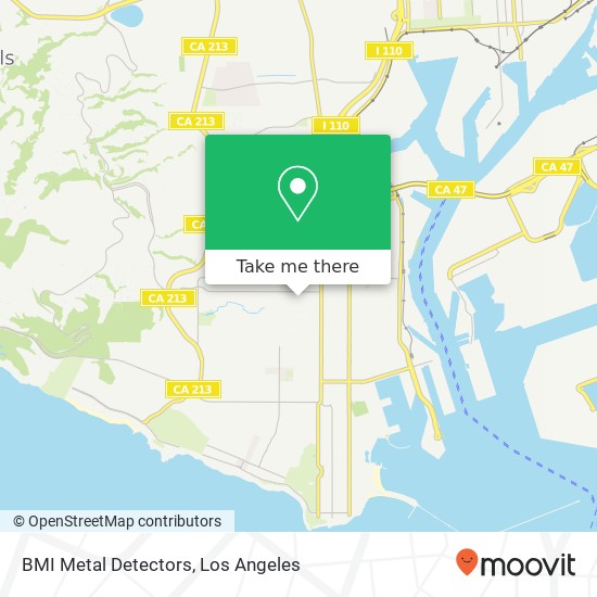 Mapa de BMI Metal Detectors