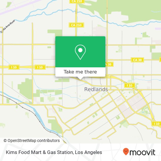 Mapa de Kims Food Mart & Gas Station