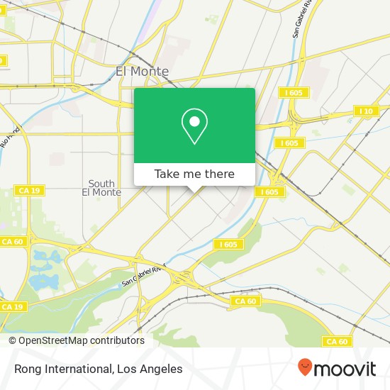 Mapa de Rong International