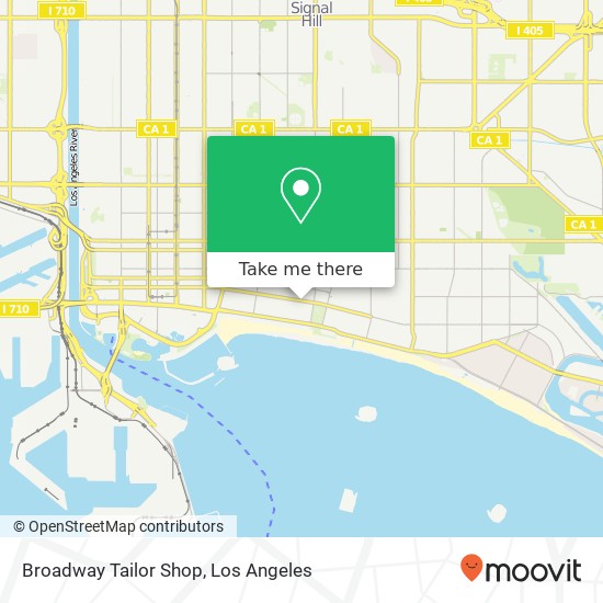 Broadway Tailor Shop map