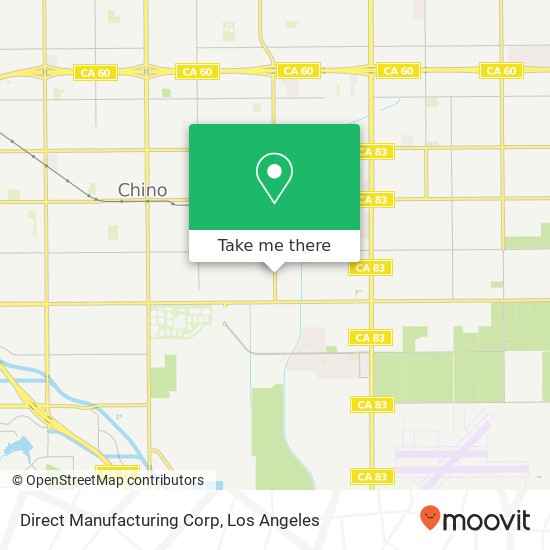 Direct Manufacturing Corp map