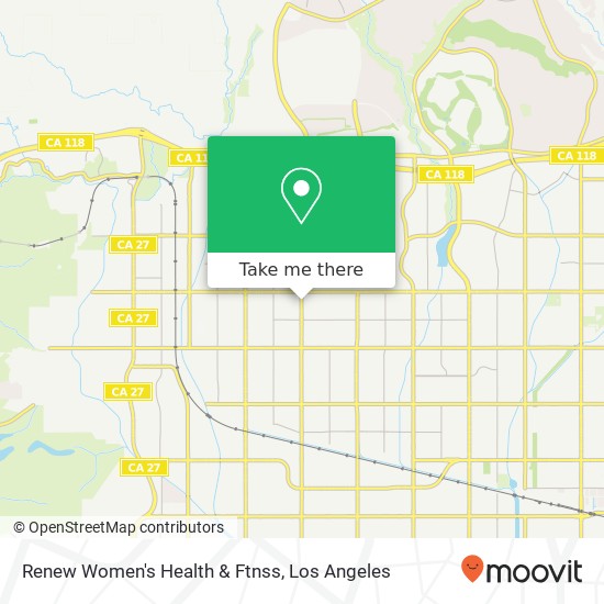 Renew Women's Health & Ftnss map