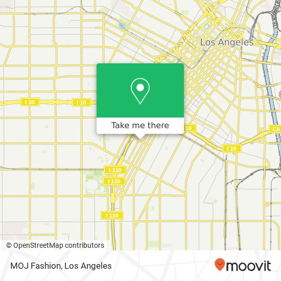 MOJ Fashion map
