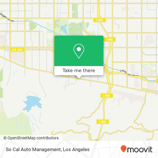 So Cal Auto Management map