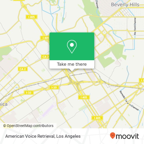 American Voice Retrieval map