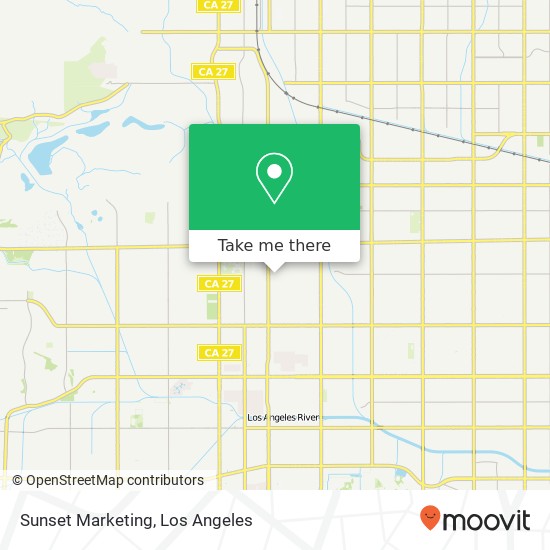 Sunset Marketing map